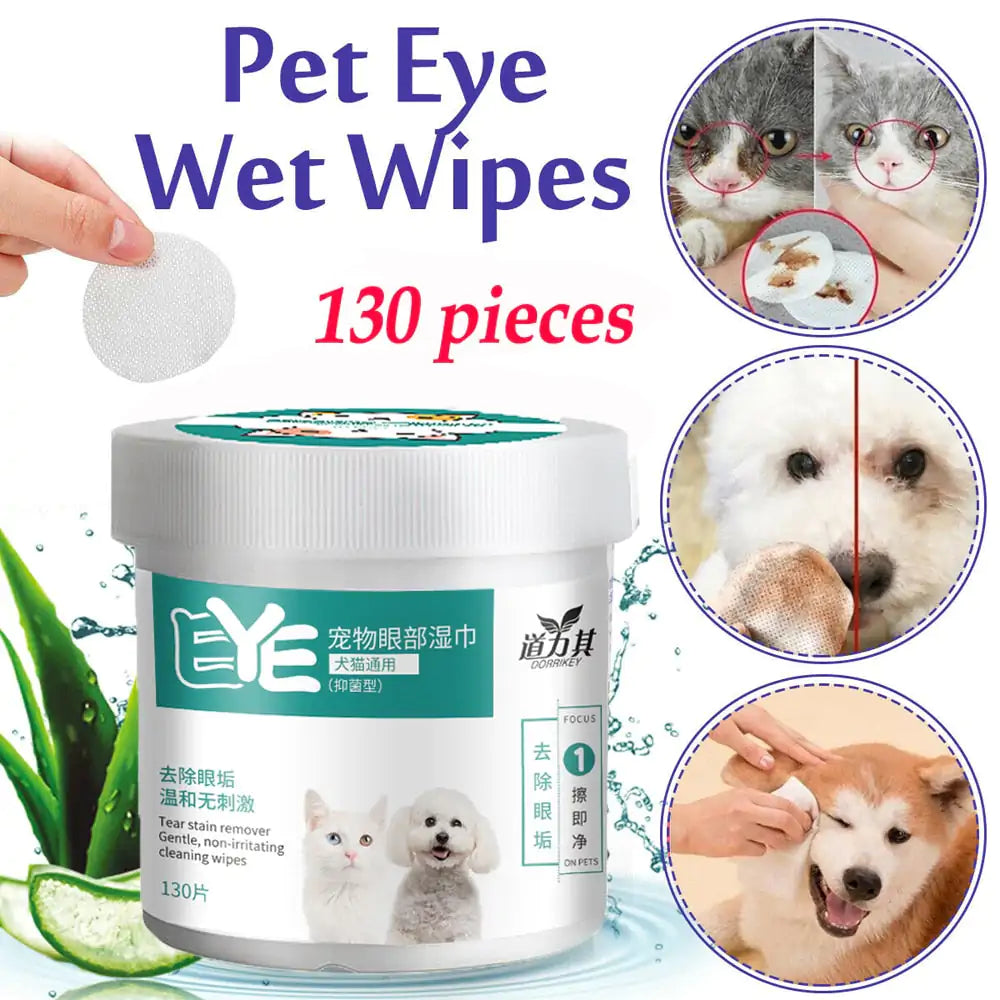  Pet-safe wet wipes by Krystina Trendify for quick clean-ups and fresh pets