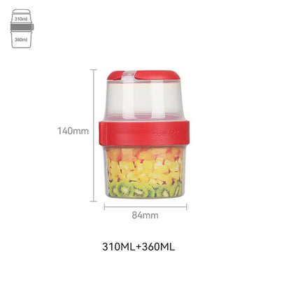 Eco-friendly airtight food container by Krystina Trendify, designed for freshness and convenience.