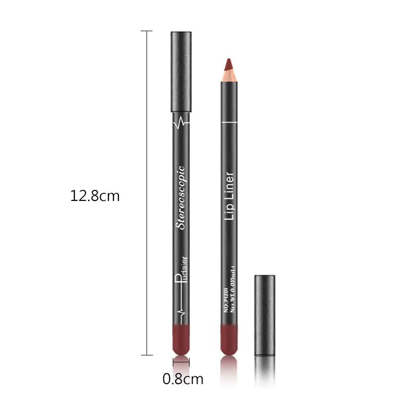 12 Colors Eyeshadow Pencil Set by Pudaier, waterproof with vibrant shades for easy and creative eye makeup.