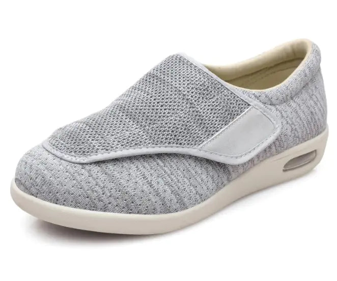 Wide-fit orthopedic shoes by Krystina Trendify, designed for foot thumb valgus with breathable materials, non-slip soles, and adjustable closures.