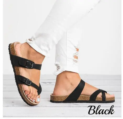 Chic gladiator sandals by Krystina Trendify for stylish spring outings.