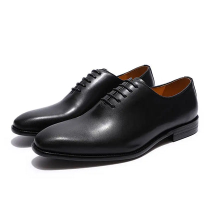 Handmade leather Oxfords, Ardito Successor shoes by Krystina Trendify in vibrant colors.