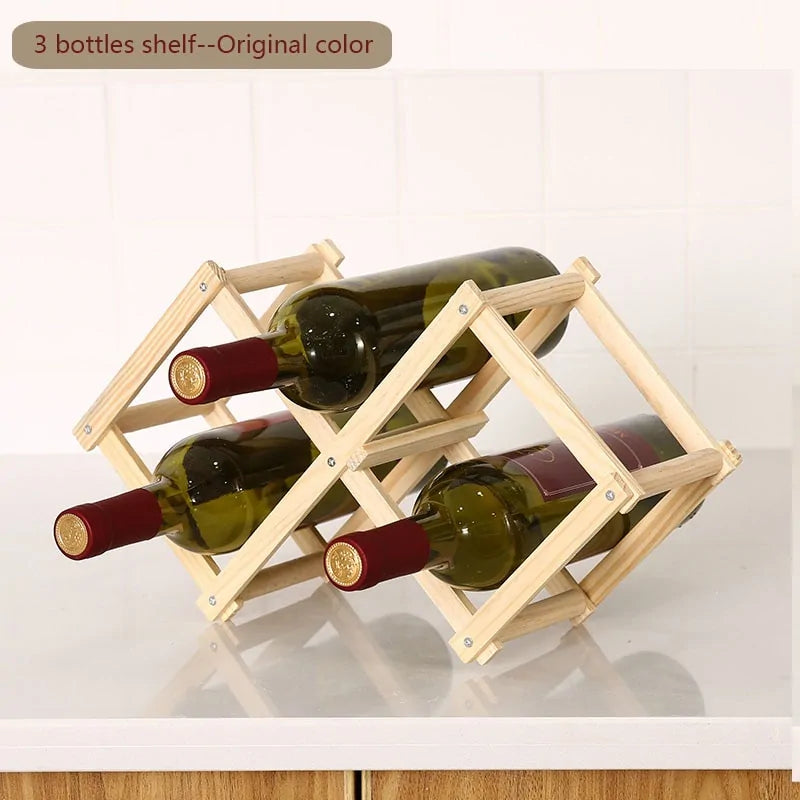 Wooden Wine Rack by Krystina Trendify