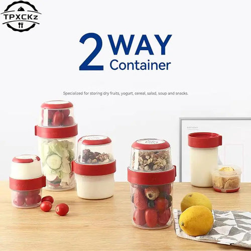 Eco-friendly airtight food container by Krystina Trendify, designed for freshness and convenience.