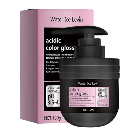 Water Ice Levin large-capacity hair mask for deep nourishment and smooth hair.