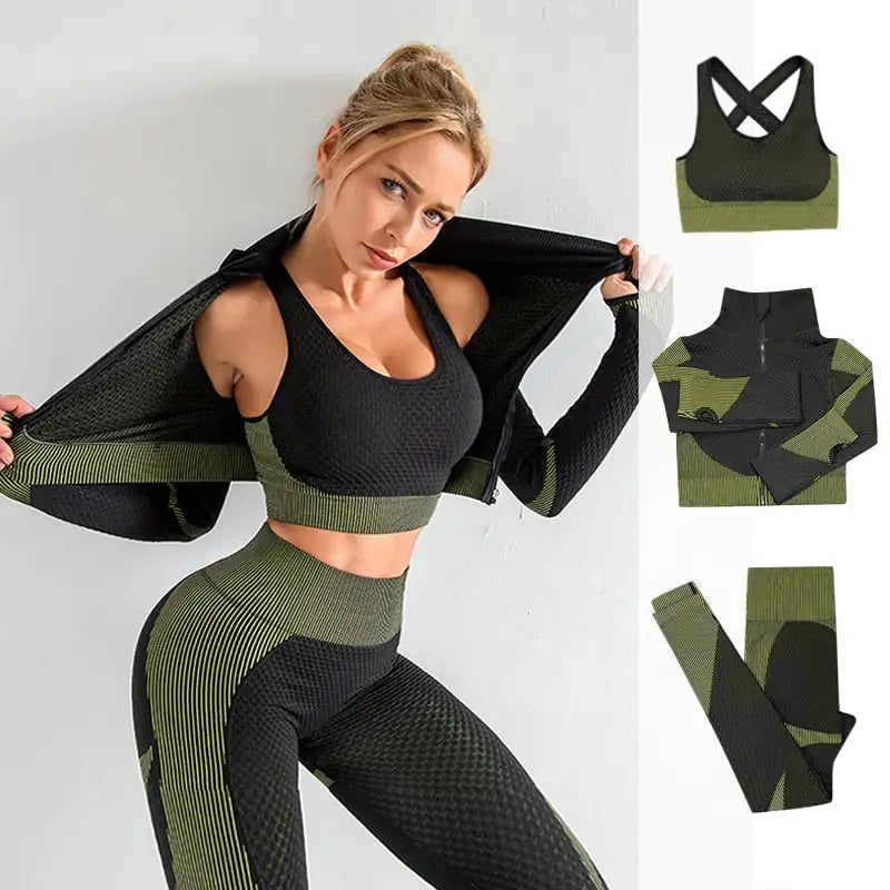 Seamless sports suits for women