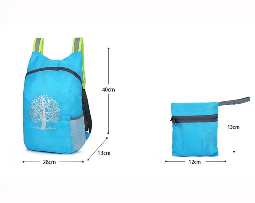 Weather-resistant hiking backpack with hydration system compatibility by Krystina Trendify