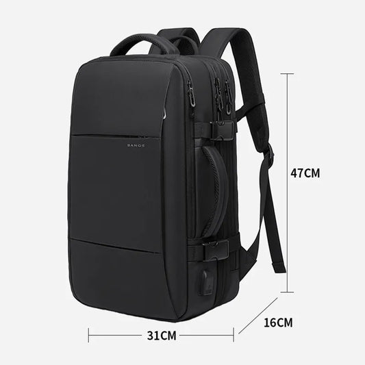 Lightweight foldable waterproof travel backpack with secure zippers and spacious compartments.