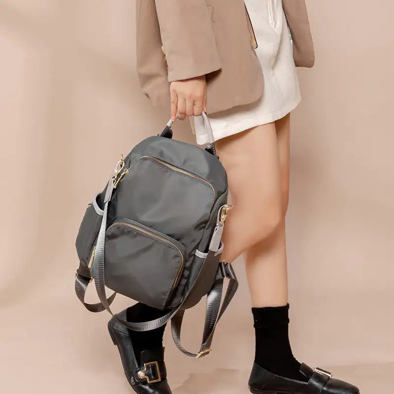 Korean Style Anti-Theft Oxford Backpack ZB40 by Krystina Trendify