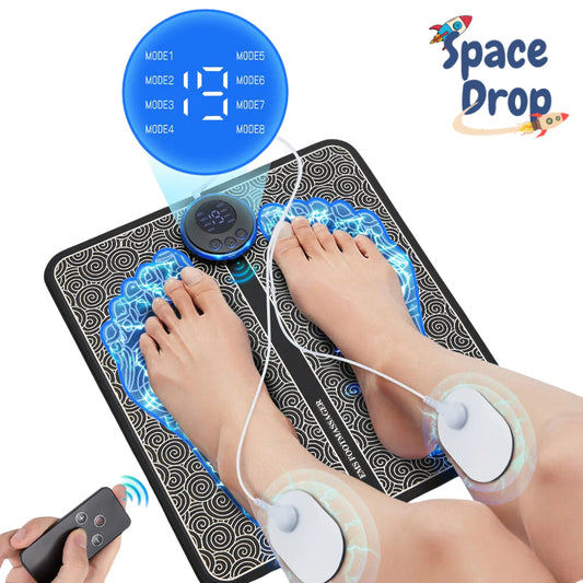 FootEase Pro electric foot massager by Space Drop for tension relief and improved circulation