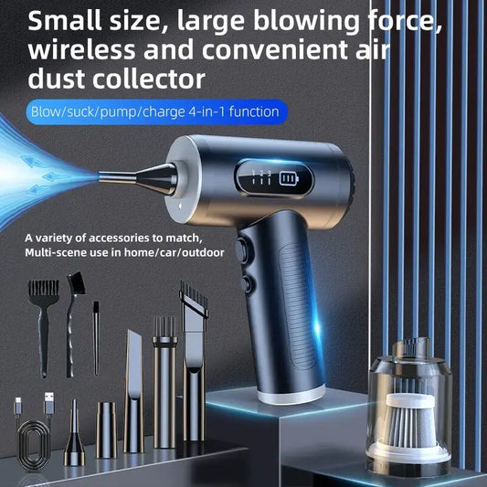 2 in 1 Air Duster Vacuum Cleaner for home and office use