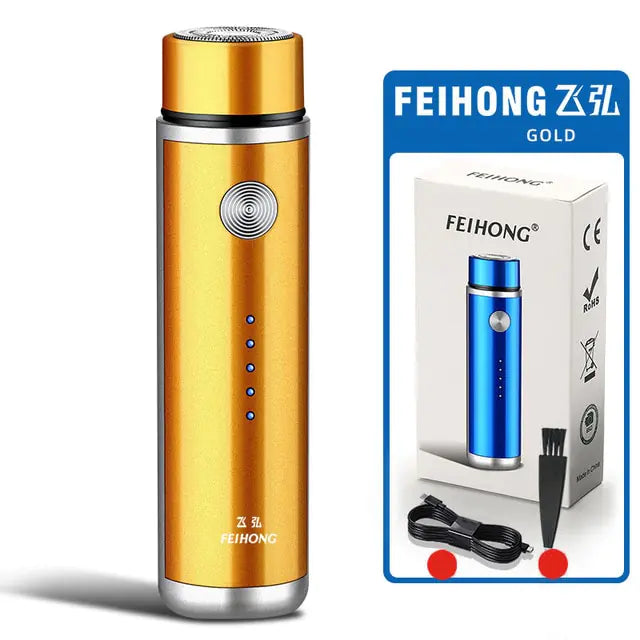 Mini Electric Shaver by FEIHONG for smooth, clean shaves with a portable design.