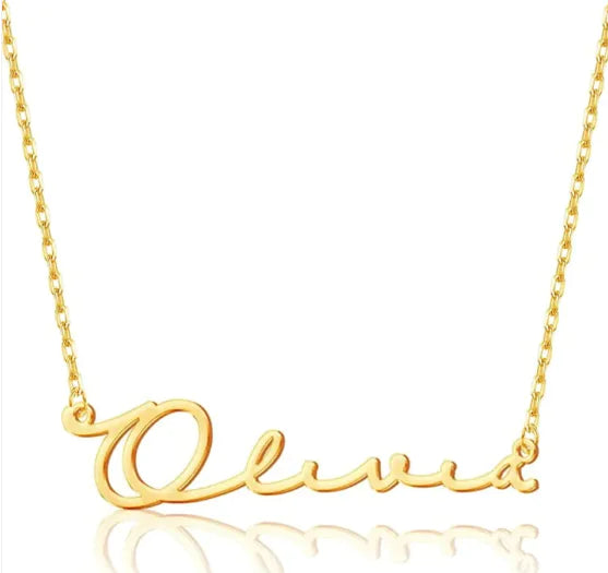 Stainless Steel Name Necklace – Custom, Elegant & Durable