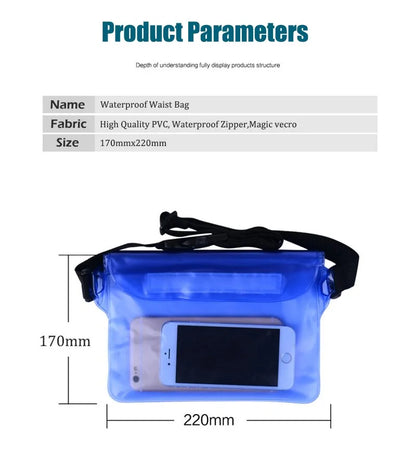 Waterproof mobile phone bag for outdoor protection by Krystina Trendify