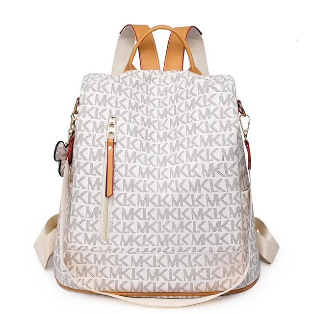 Stylish and secure anti-theft backpacks with hidden pockets and trendy prints, perfect for moms, students, and travelers.