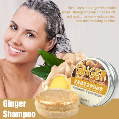 Ginger Polygonum Soap Shampoo Bar for natural, healthy hair growth