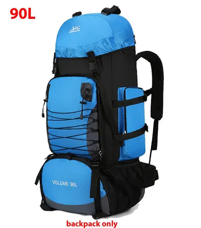 Outdoor travel backpack by Krystina Trendify for hiking, camping, and travel