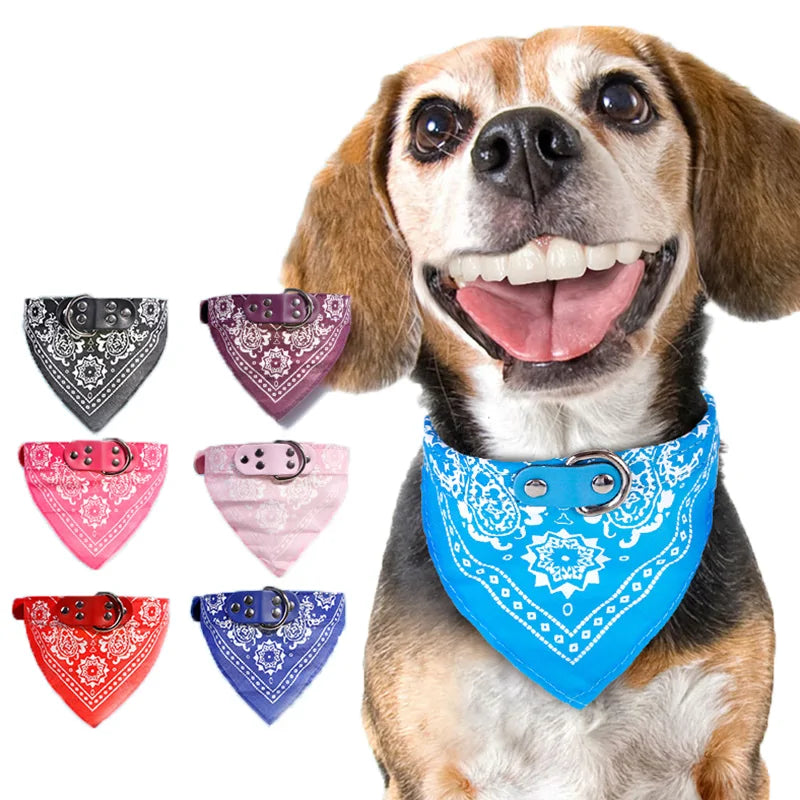 Adorable soft and breathable pet neckerchief for comfort and style