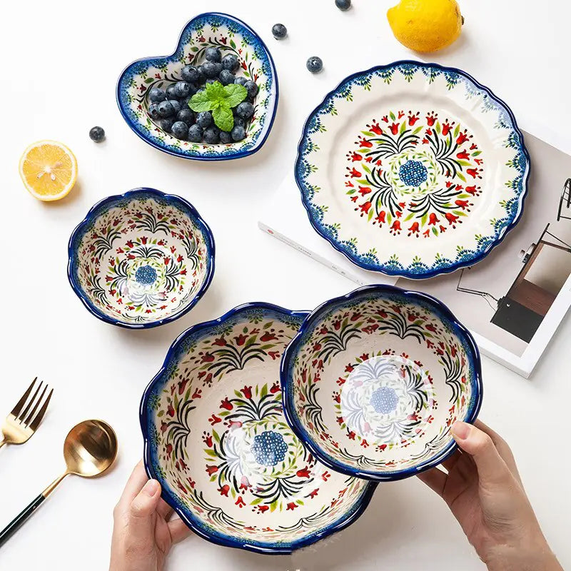 Nordic Ceramic Dinnerware Set by Krystina Trendify