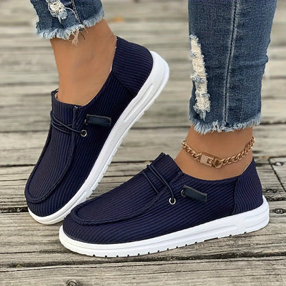 Lux Non-Slip Canvas Women Sneakers - Comfortable and durable footwear