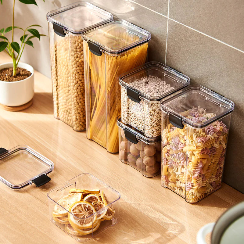 Food-Grade Storage Containers – Airtight, Stackable & Reusable