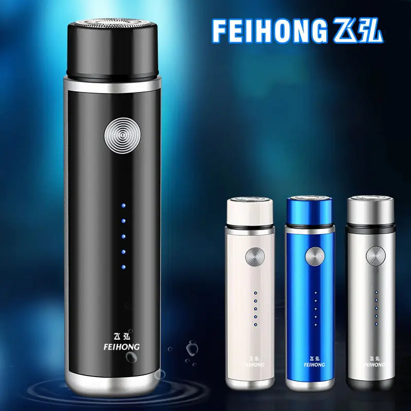 Mini Electric Shaver by FEIHONG for smooth, clean shaves with a portable design.