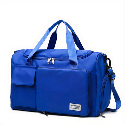 Collapsible duffel bag by WEILAISHIJIA for travel, gym, or storage