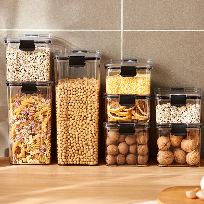 Food-Grade Storage Containers – Airtight, Stackable & Reusable