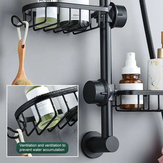 Stylish and durable Bathroom Shelves Organizer Rack by Krystina Trendify for efficient storage.