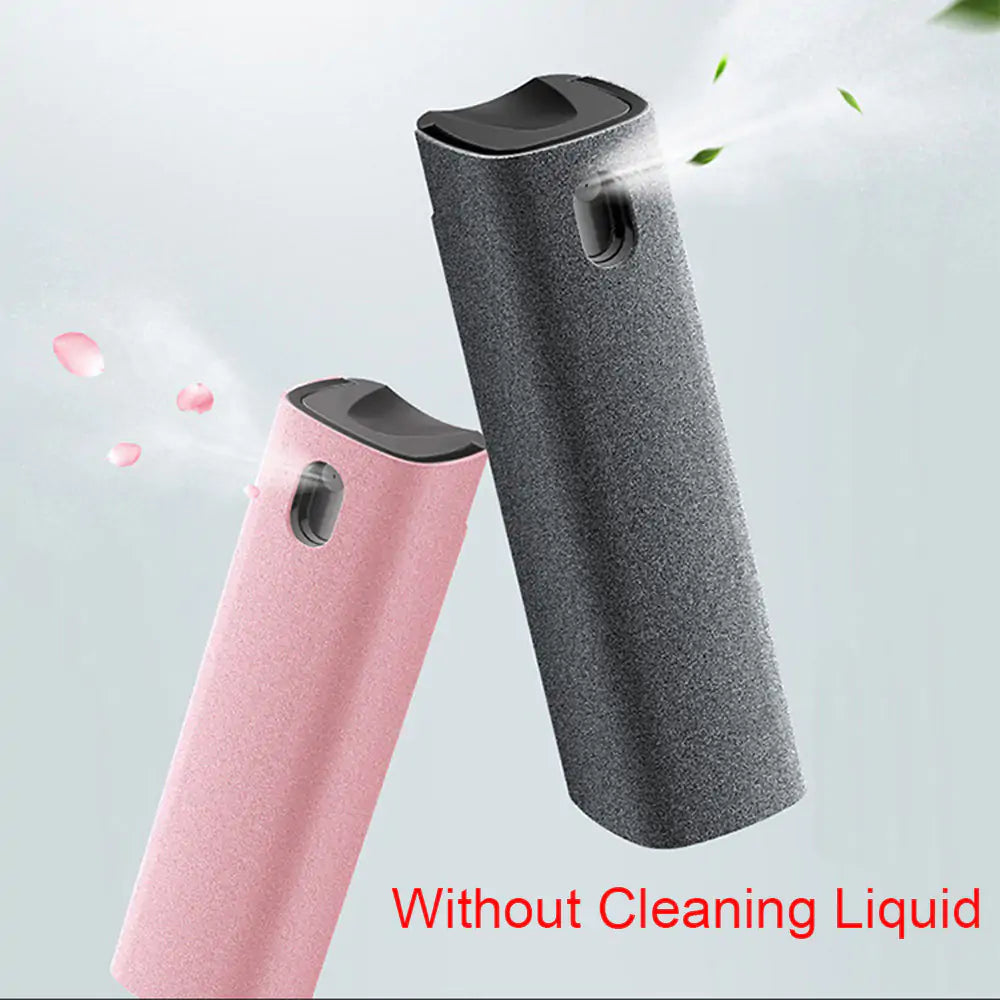 2-in-1 Phone Screen Cleaner Spray and Microfiber Cloth for on-the-go cleaning