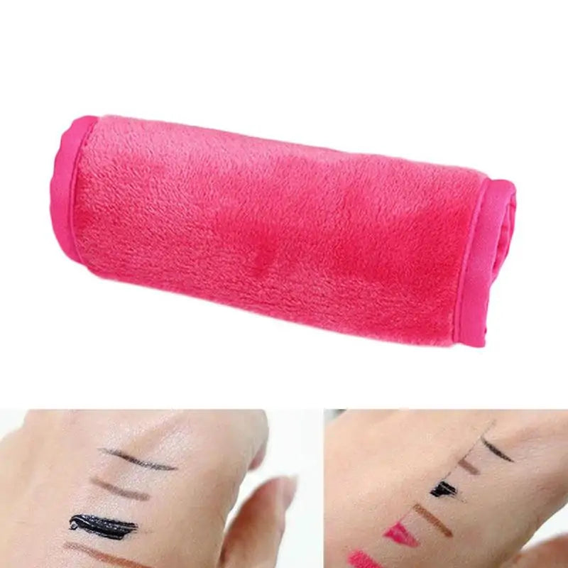 Reusable nano microfiber makeup remover towel