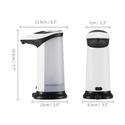 Automatic IR Sensor Liquid Soap Dispenser – Touchless & Rechargeable