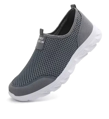 Men’s running shoes with breathable mesh design and lightweight construction by YRZL AirLite. Perfect for workouts and daily wear.