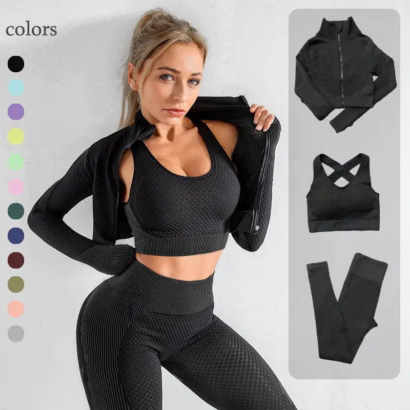 Seamless sports suits for women