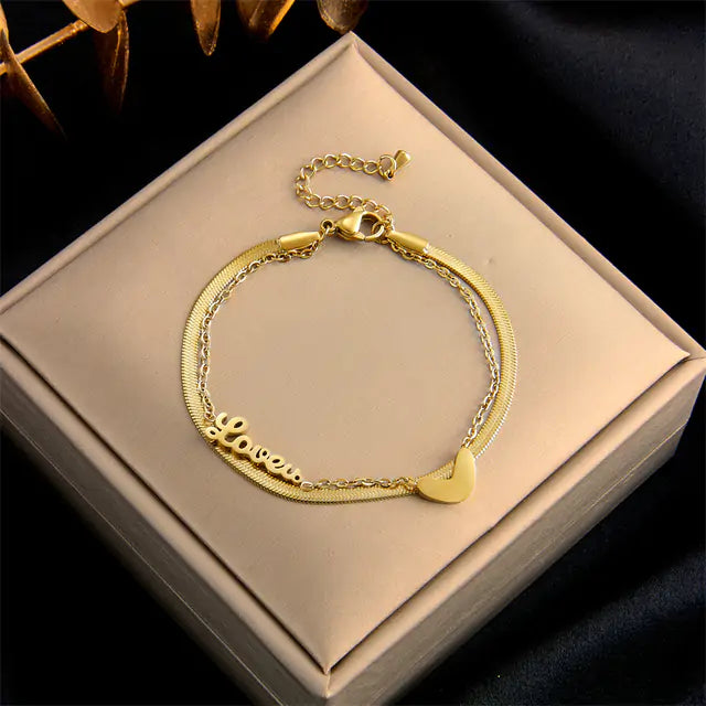 Gold Bangle Bracelet for casual and formal elegance