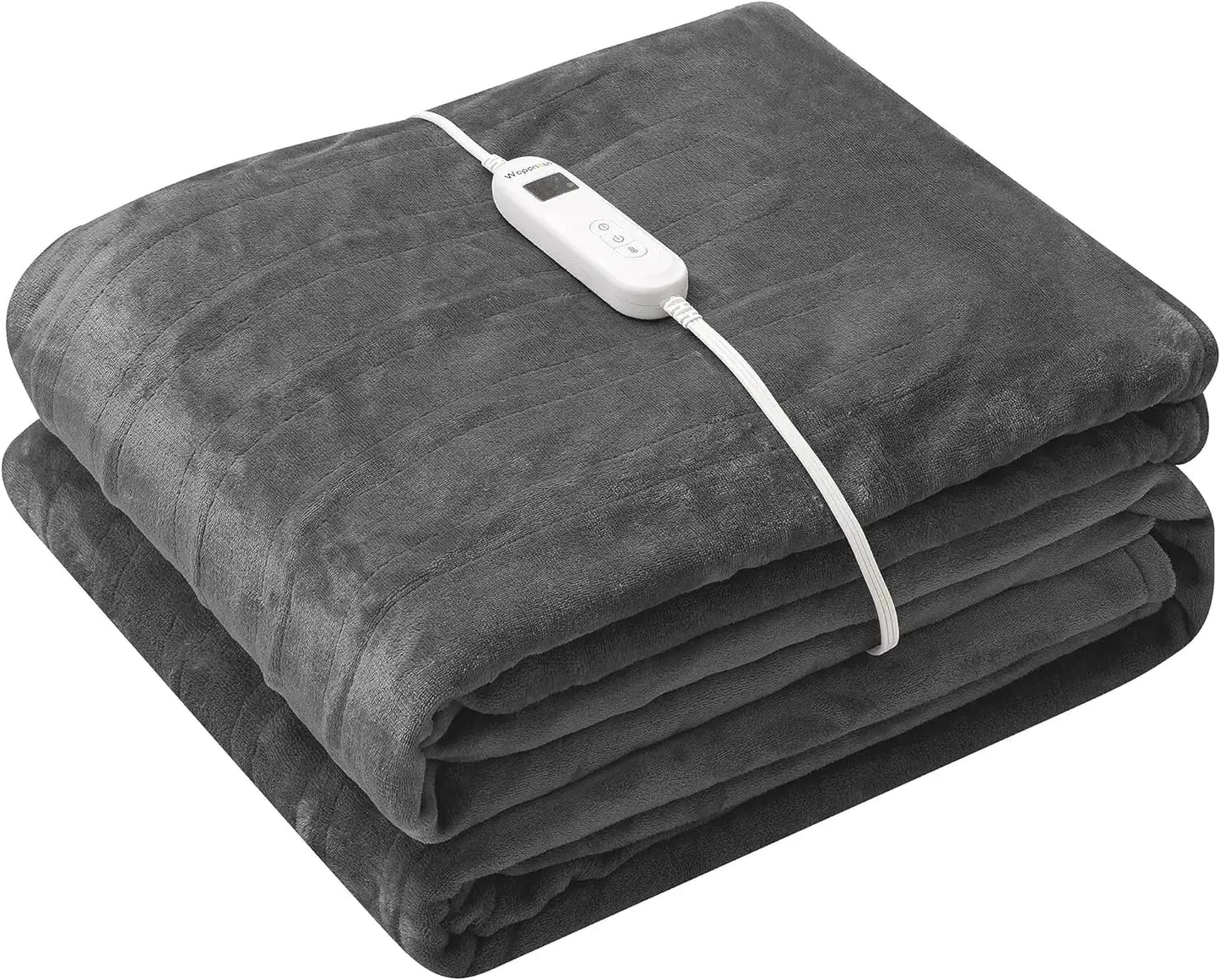 Cozy Heated Blanket by Krystina Trendify with adjustable settings for ultimate warmth and relaxation.