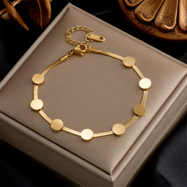 Gold Bangle Bracelet for casual and formal elegance