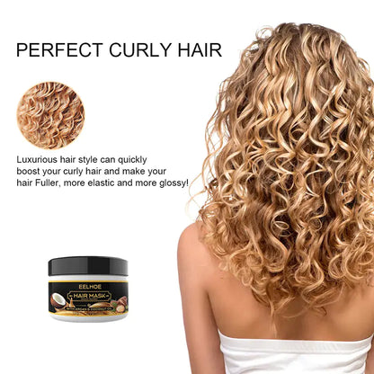 EELHOE Magical Nourishing Hair Repair Mask for hydration, damage repair, and healthy hair growth with coconut oil.