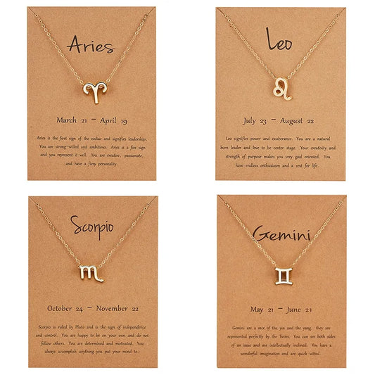 Constellation Pendant Necklace personalized with zodiac or stars for celestial charm