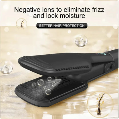 Hot Air Hair Straightener Brush – Smooth & Frizz-Free Styling