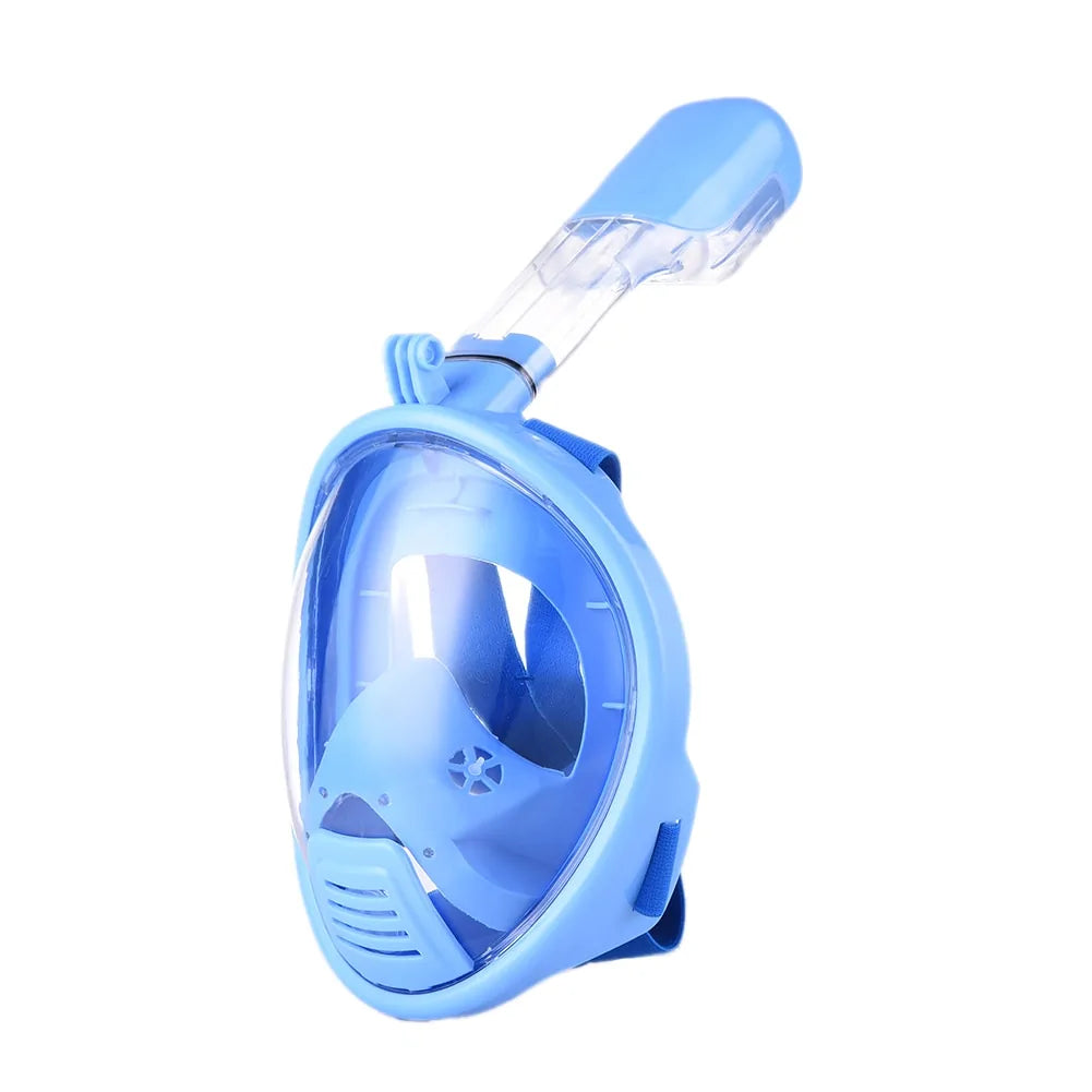 Full face snorkeling mask with anti-fog technology and leak-proof design by Krystina Trendify