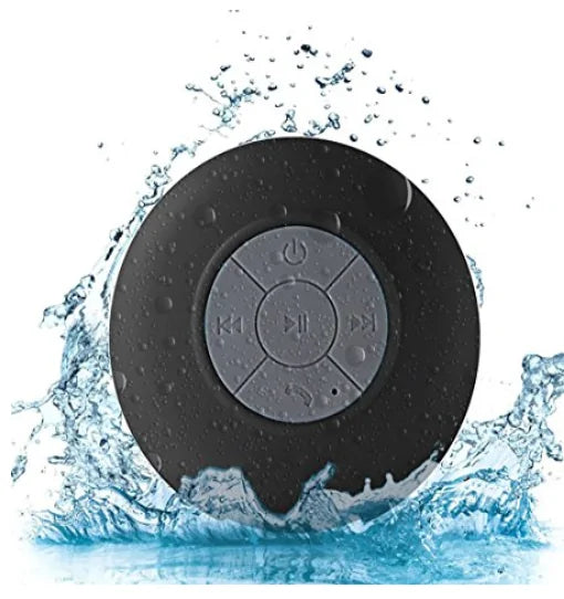 Waterproof Bluetooth shower speakers by Krystina Trendify for clear sound and wireless convenience.