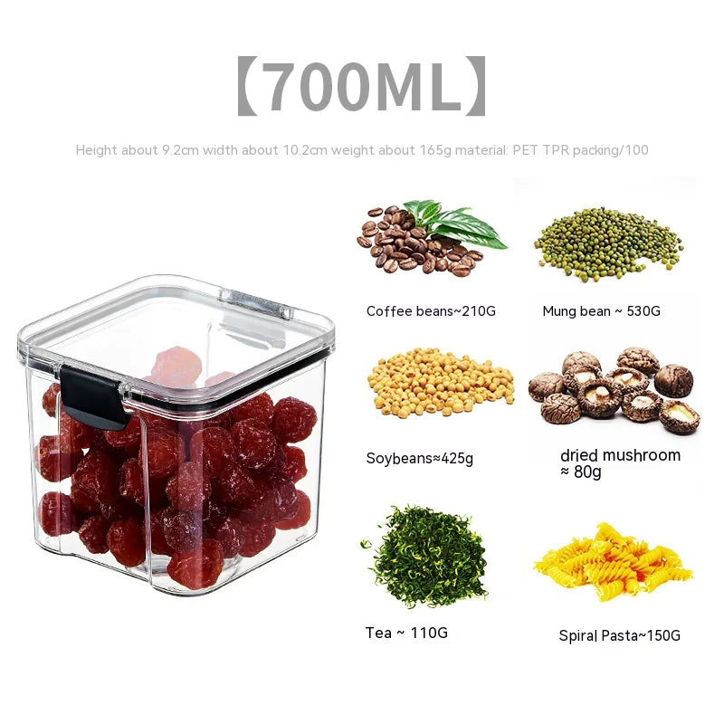 Food-Grade Storage Containers – Airtight, Stackable & Reusable