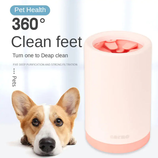 Portable and effective Paw Cleaner for keeping pet paws clean after outdoor adventures.