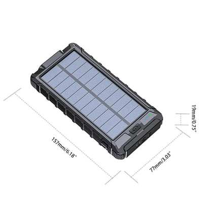 Solar Fast Charging Power Bank – Portable Charger for Travel & Outdoor Use