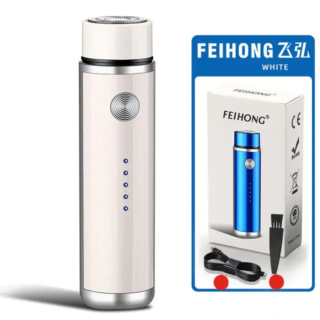 Mini Electric Shaver by FEIHONG for smooth, clean shaves with a portable design.