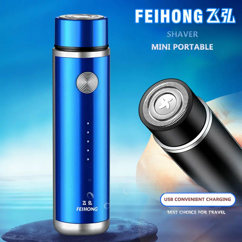 Mini Electric Shaver by FEIHONG for smooth, clean shaves with a portable design.