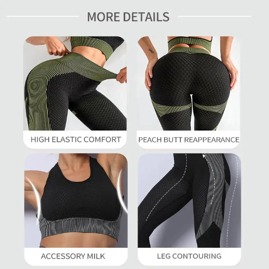 Seamless sports suits for women