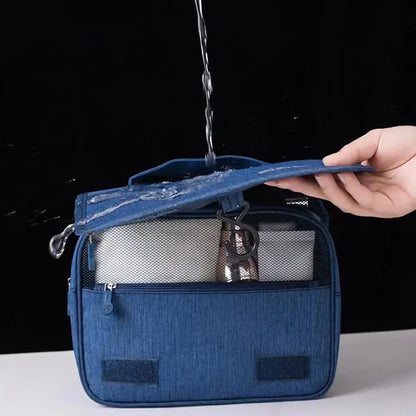 Foldable toiletry bag by Krystina Trendify for smart travel organization