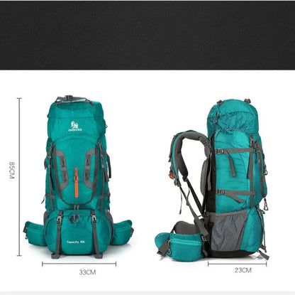 Durable camping hiking backpack by JINSHIWQ for outdoor adventures